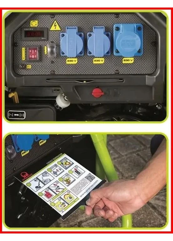 Однофазный бензиновый генератор PX5000 3.6 кВт генератор для дома PRAMAC (393659578)