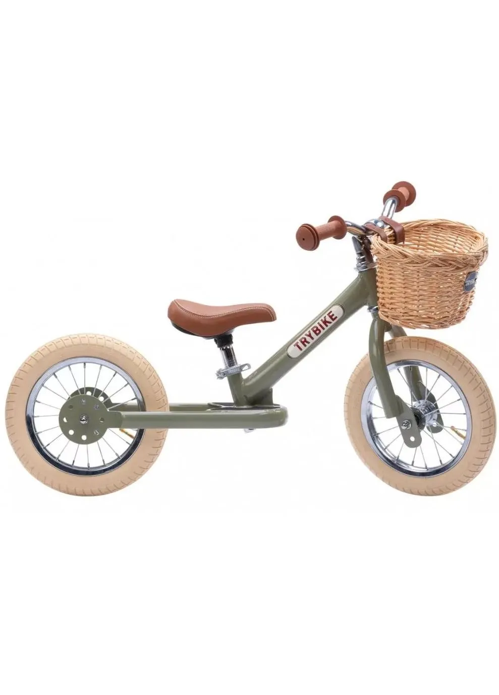 Біговел балансуючий оливковий (TBS-2-GRN-VIN) Trybike (390933885)