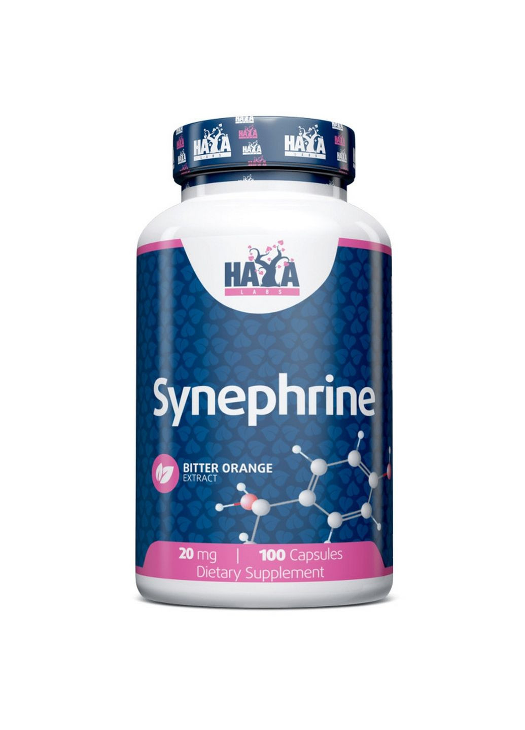 Жироспалювач Synephrine 20 mg, 100 капсул Haya Labs (293422057)