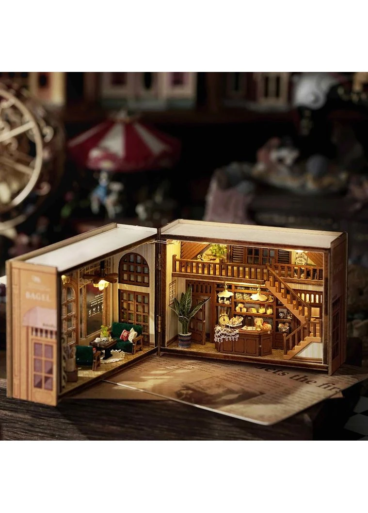Румбокс Міні-кав'ярня та пекарня DIY Mini House Kit Coffee & Bakery mini-111 No Brand (362453074)