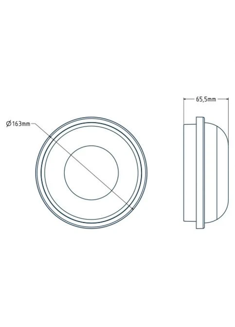 Светодиодный светильник влагозащищенный ARTOS-15 15W IP65 6400К Teb Elektrik (386500344)
