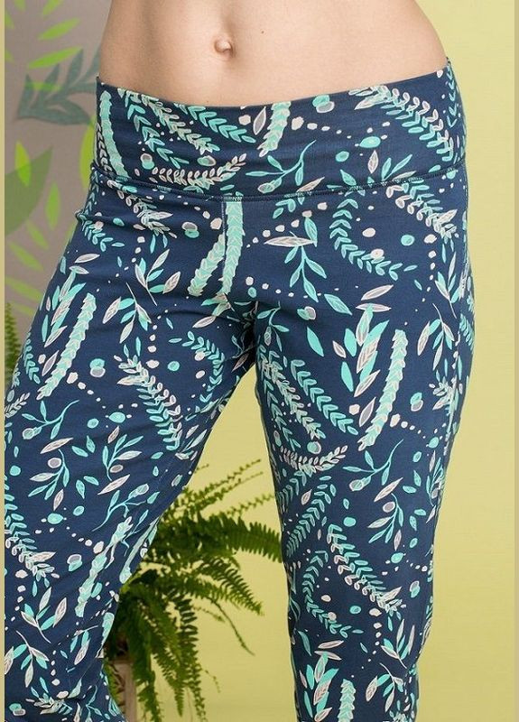 М'ятна всесезон жіноча піжама футболка + капрі Key