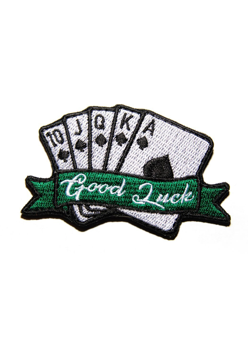 Шеврон вишитий на липучці Good luck No Brand (365795146)