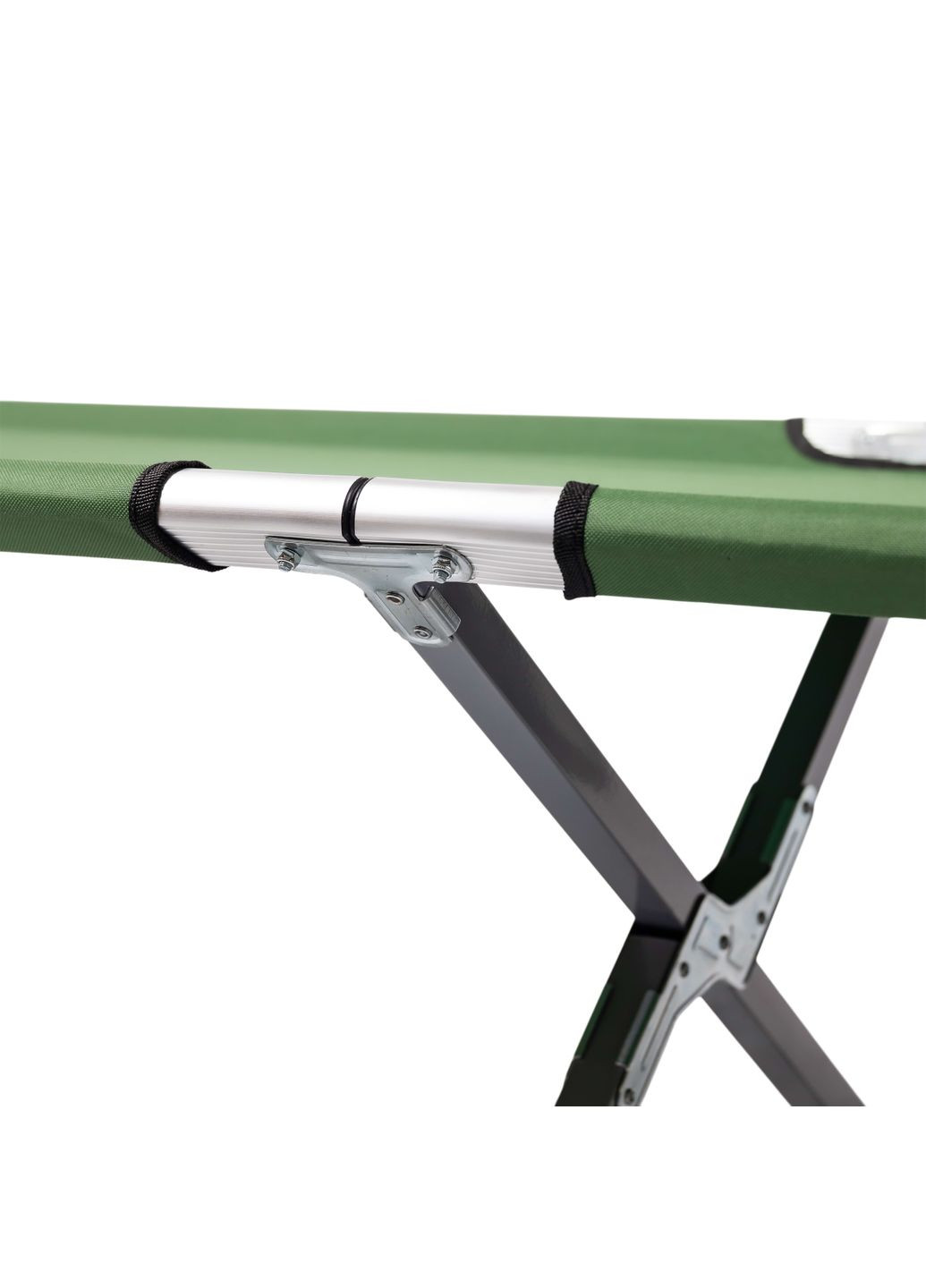 Розкладачка туристична 190*70*44 см зі сталевим каркасом LUGI (328441861)