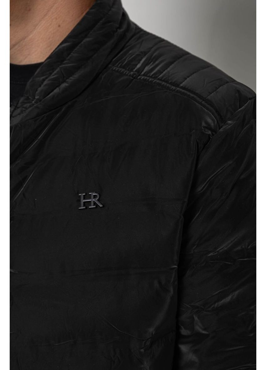 Черная демисезонная куртка мужская демисезонная Ager 214R827К