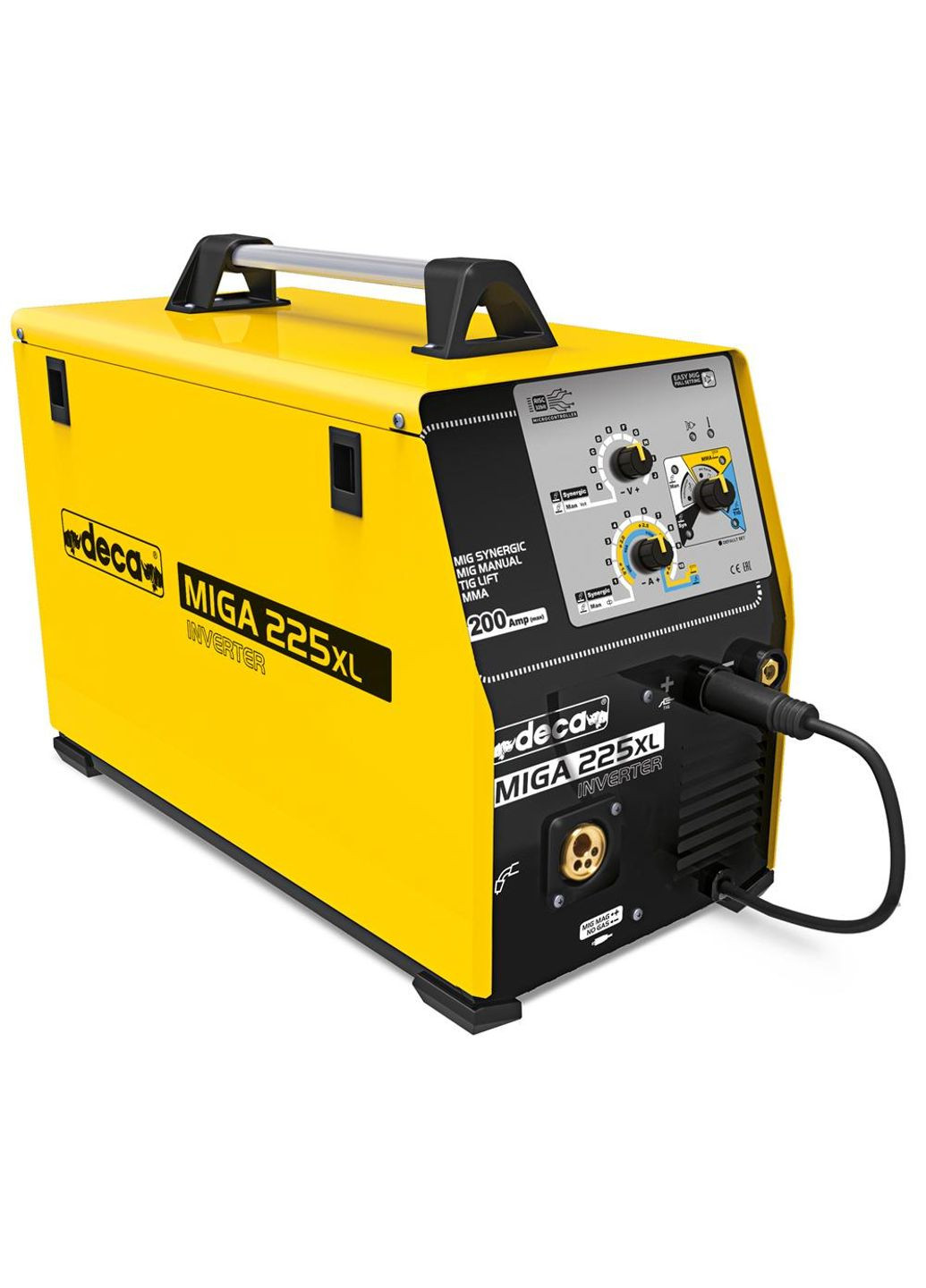 Зварювальний інверторний напівавтомат MIG/MMA/TIG MIGA 228 XL Deca (361768336)
