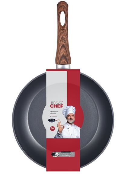 Сковорода 16 см (BC1101-16) Bravo Chef (280945404)