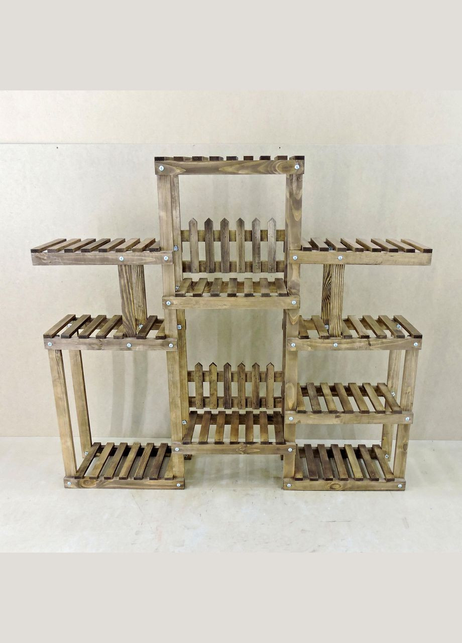 Подставка для цветов из дерева Тулон капучино (ЦВТ-008109) No Brand (328225298)