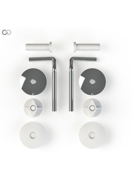 Крепление для туалетного сиденья СУ-1М 10.3 металл SoloPlast (370285983)