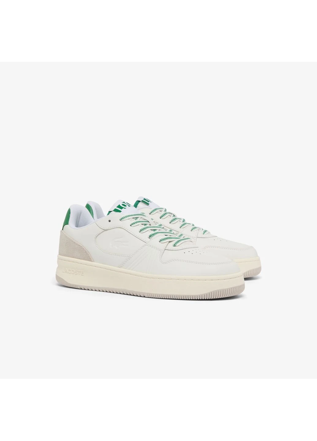 Білі кросівки демісезон Lacoste L001 Set