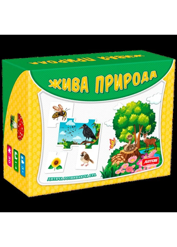 Настільна гра Жива природа (укр) 0543 Artos Games (388959758)