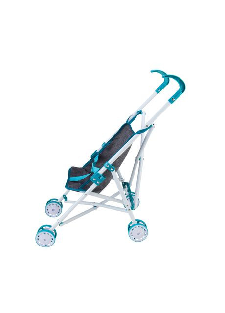 Коляска для куклы 910-15 тростинка 26*48*52, в пакете 30*60см (6968237432114) No Brand (325221510)