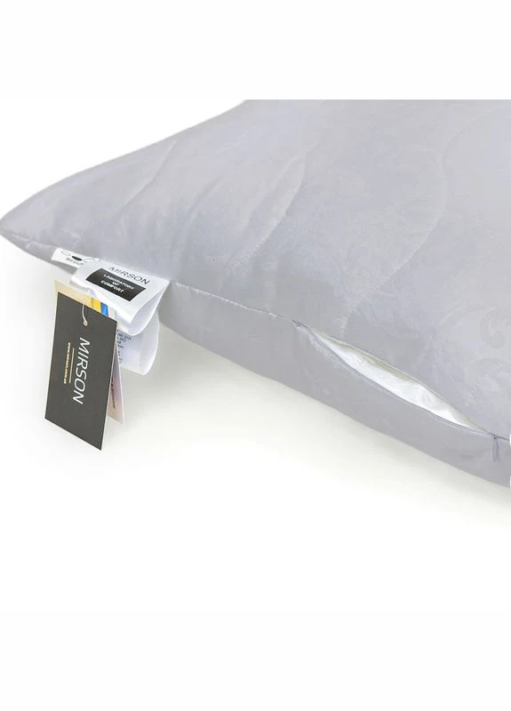 Набор подушек антиаллергенных №9011 Eco Light Gray средние 50х70 2 шт (2200005993231) Mirson (293655316)