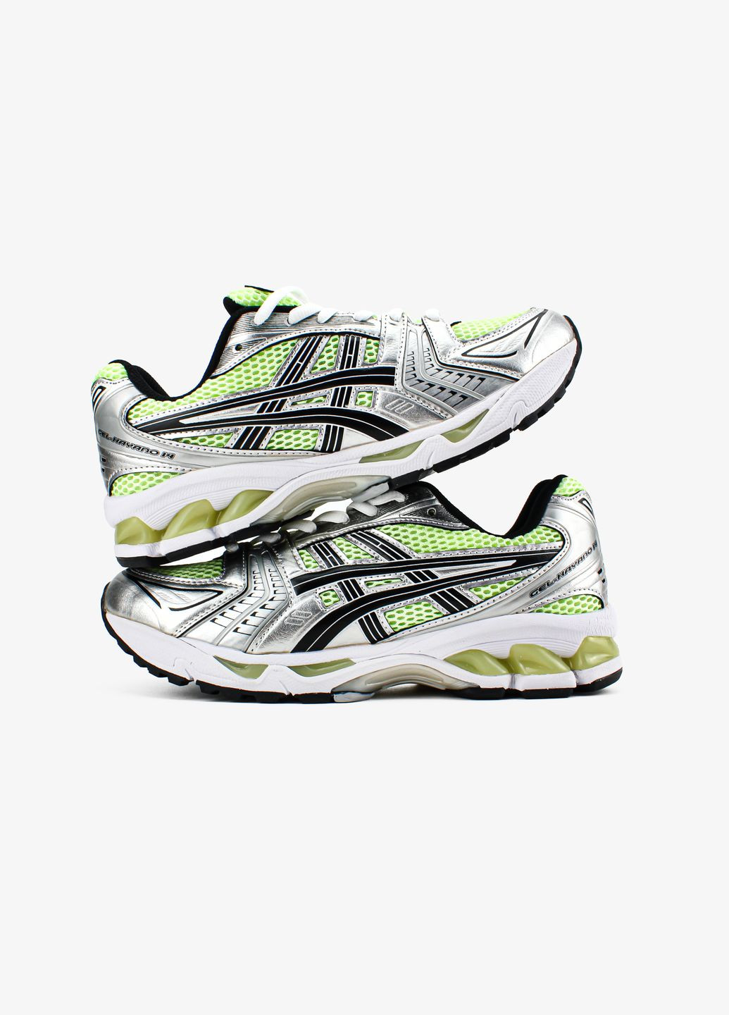 Кросівки жіночі і чоловічі Asics Gel-Kayano 14 gray green | Асікс Гель-Каяно 14 сірі зелені No Brand сірі всесезони (313653571)