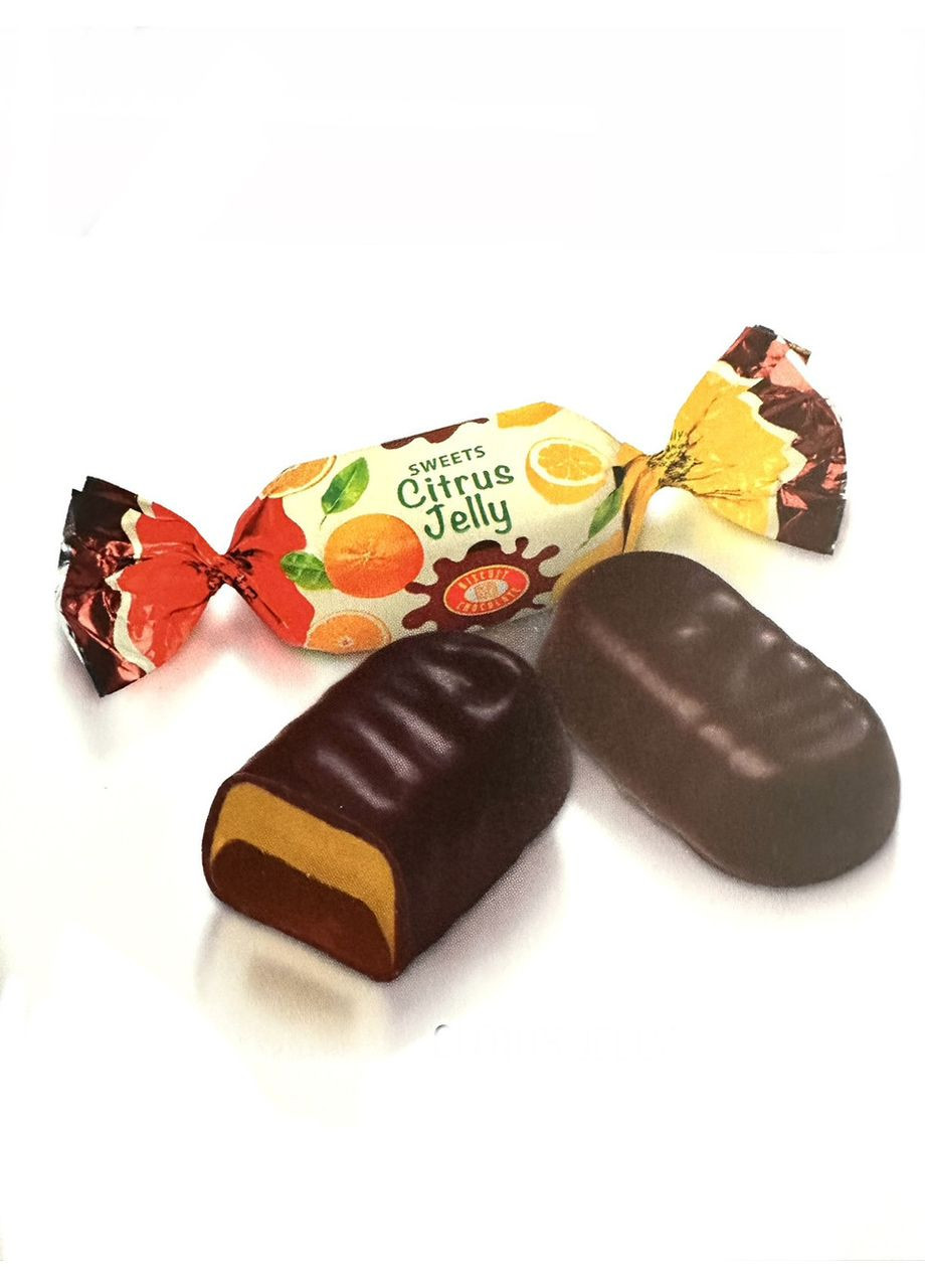 Цукерки "Citrus jelly" 1 кг ХБФ Бісквіт‑Шоколад (371914114)