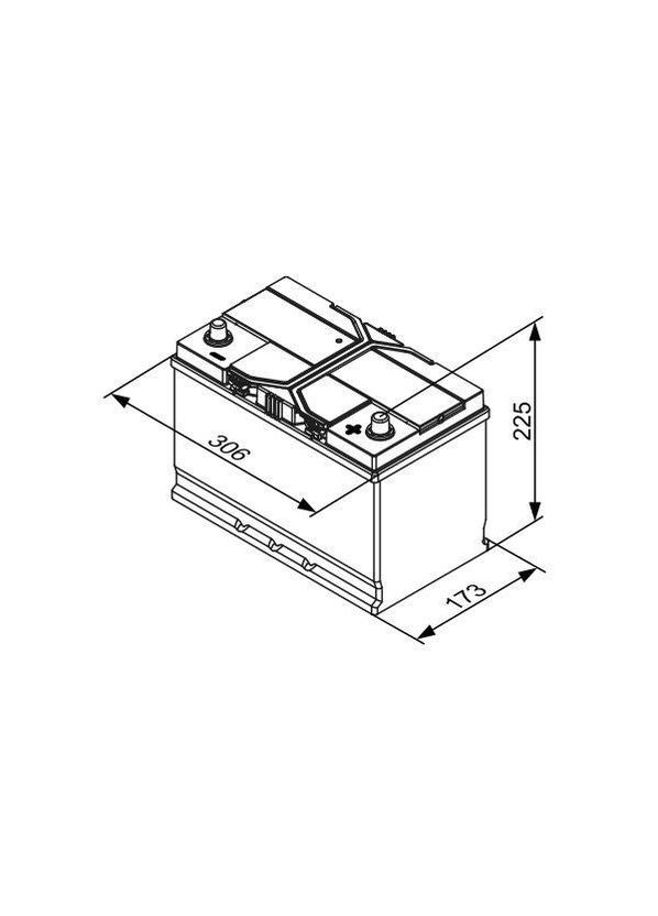 Аккумулятор S4 EFB 85Аh EN 800A Bosch (301419052)