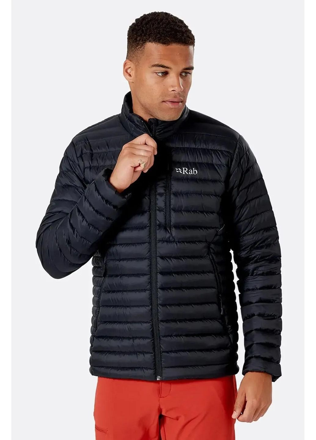 Чоловічий легкий пуховик icrolight Jacket, Black, Rab (338371260)