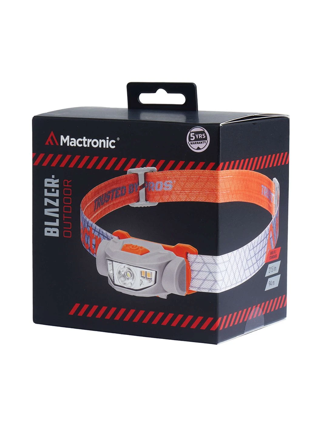 Ліхтар налобний Blazer (215 Lm) Cool White/Warm White/Red LED (AHL0111) Mactronic (375657601)