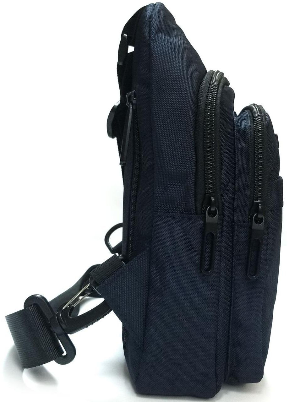 Мужская сумка тканевая синяя Lanpad (365598754)