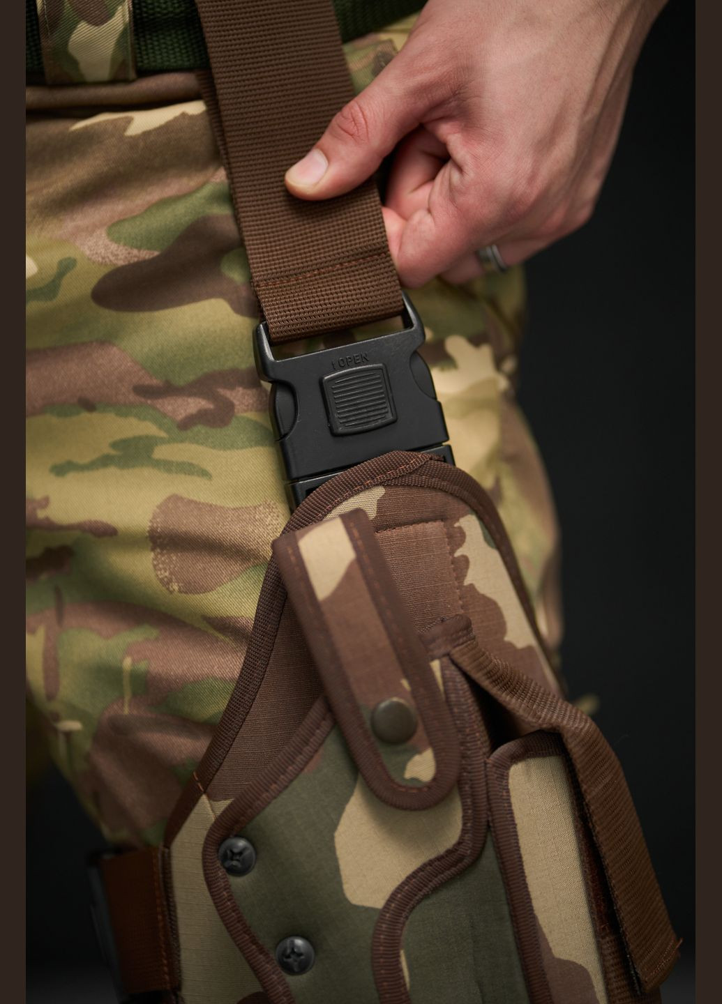 Кобура з кріпленням до ноги / мультикам No Brand (318554043)