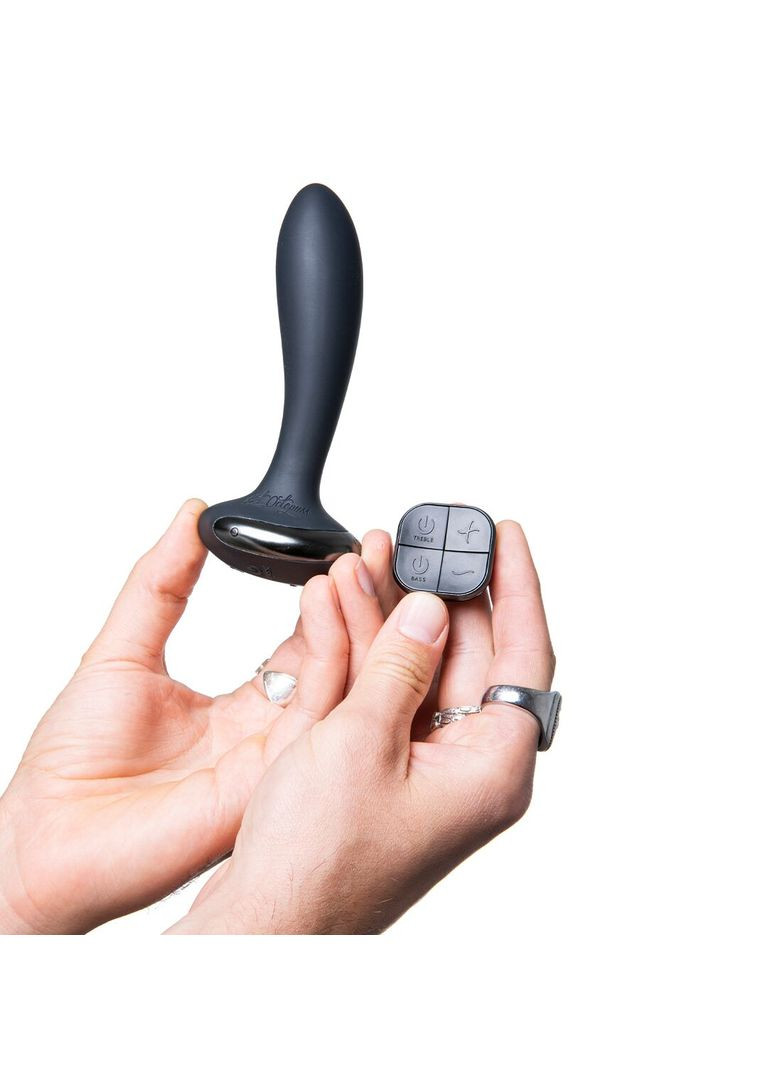 Анальная вибропробка PleX with flex, Treble and Bass Technology, 2 мотора, пульт ДУ - CherryLove Hot Octopuss (339867185)