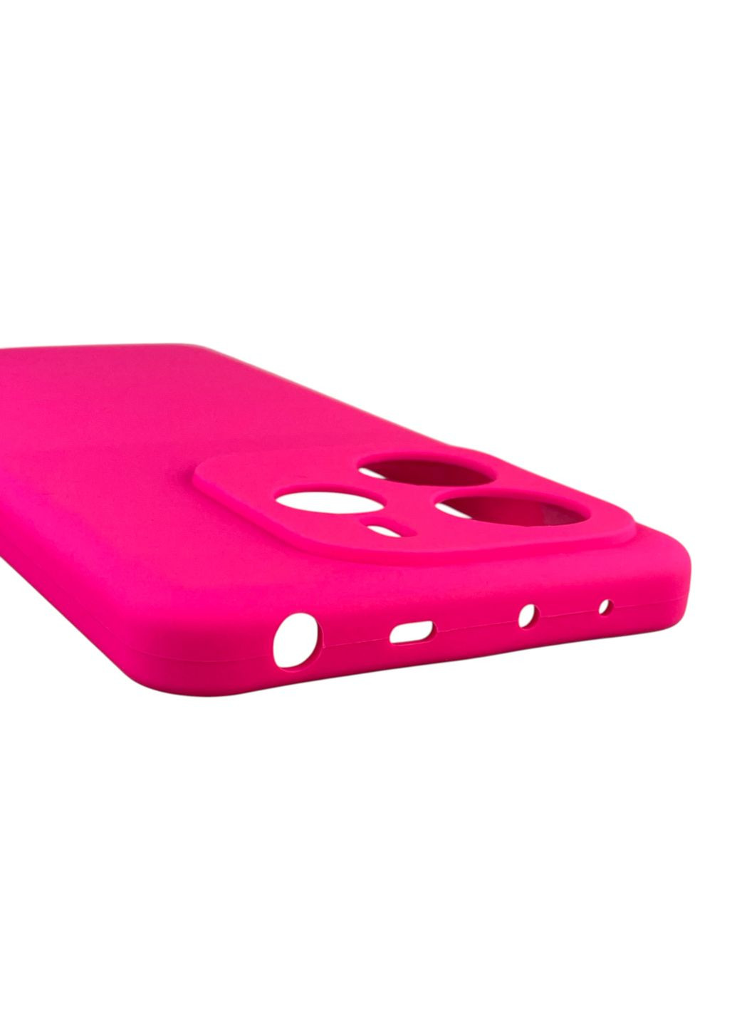 Чехол для Redmi Note 14 5G силиконовый с микрофиброй нескользящий на сяоми редми нот 14 5г малиновый Xiaomi (366022655)