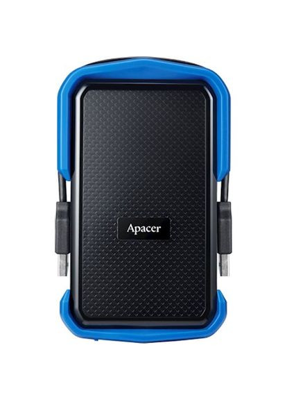 Внешний жесткий диск PHD External 2.5'' USB 3.1 2TB Black/Blue (цветная коробка) (AP2TBAC631U-1) Apacer AC631 (357472541)