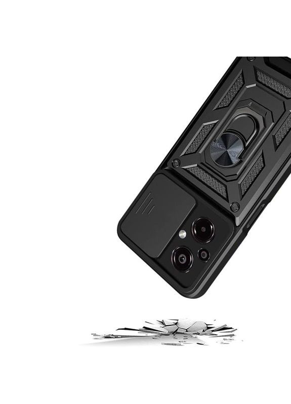 Чохол-накладка Military для Xiaomi Poco M5 4G Black (709121) BeCover (341486955)