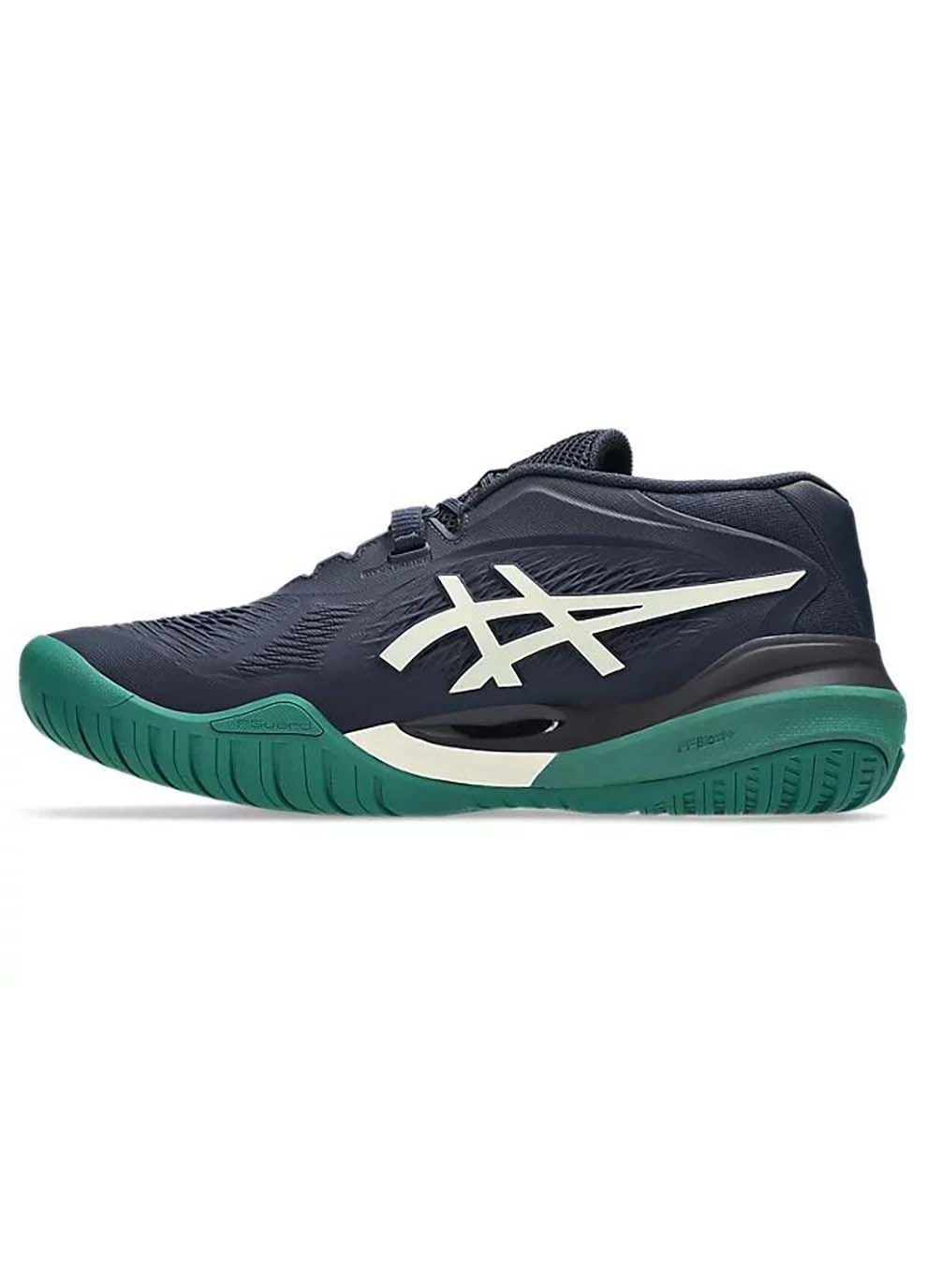 Темно-синие демисезонные мужские кроссовки gel-resolution x темно-синий Asics