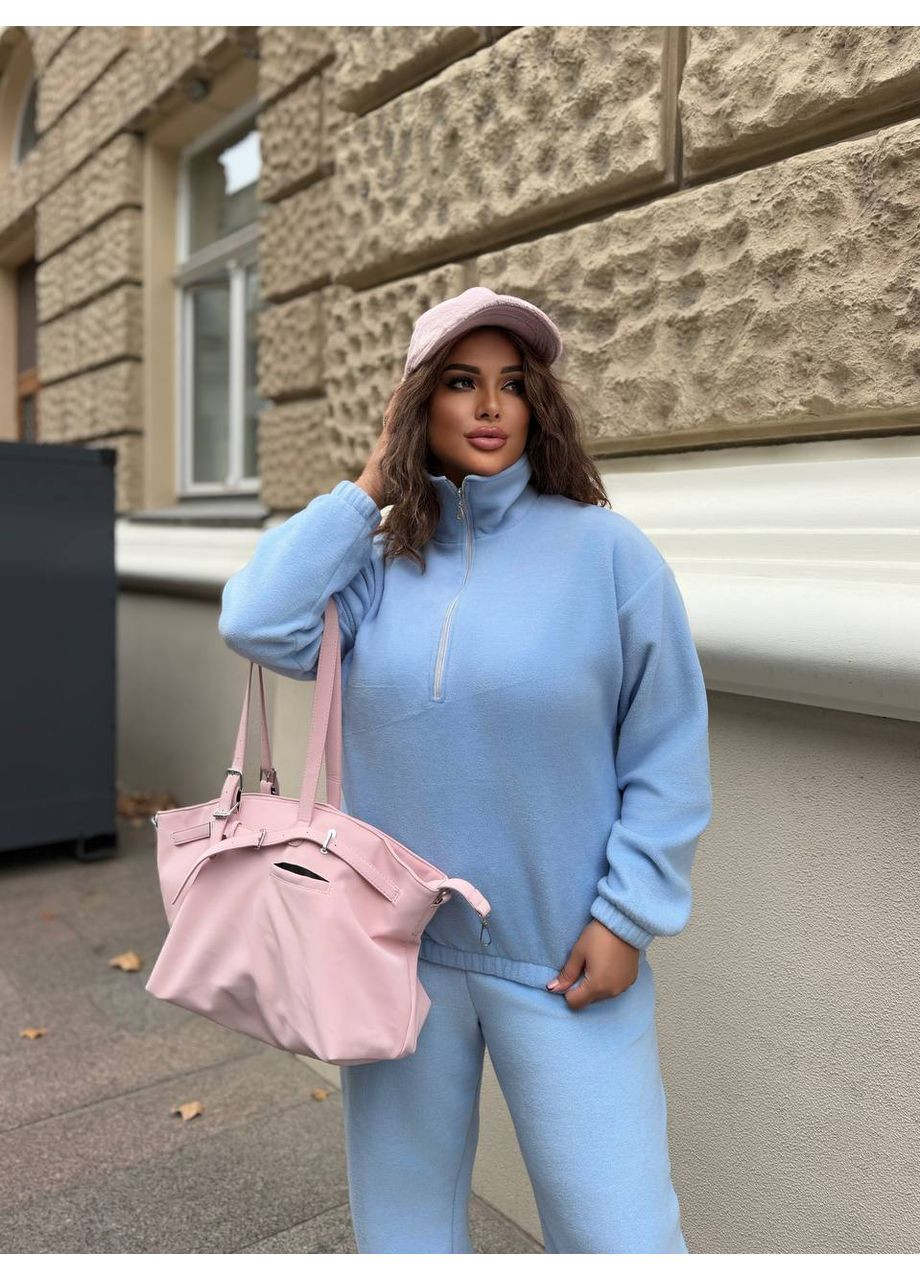 🧸Жіночий теплий костюм з полар-флісу (заміри в описі) DK/DL Мода без кордонів (364813286)