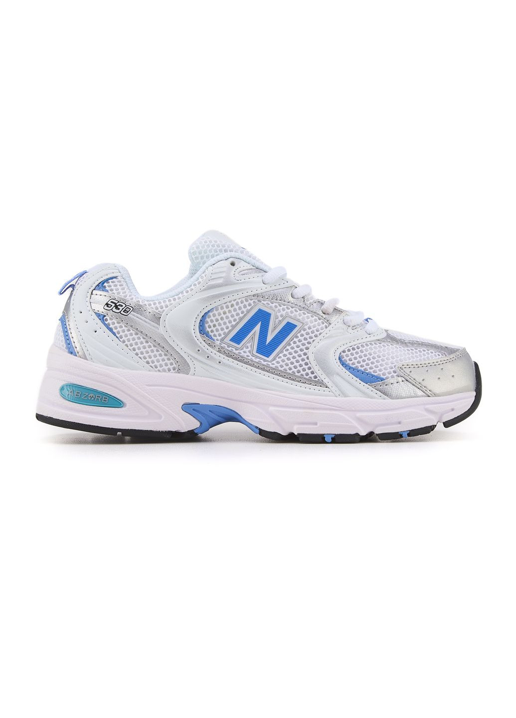 Білі Осінні кросівки чоловічі new balance 530 blue white нью беланс 530 No Brand