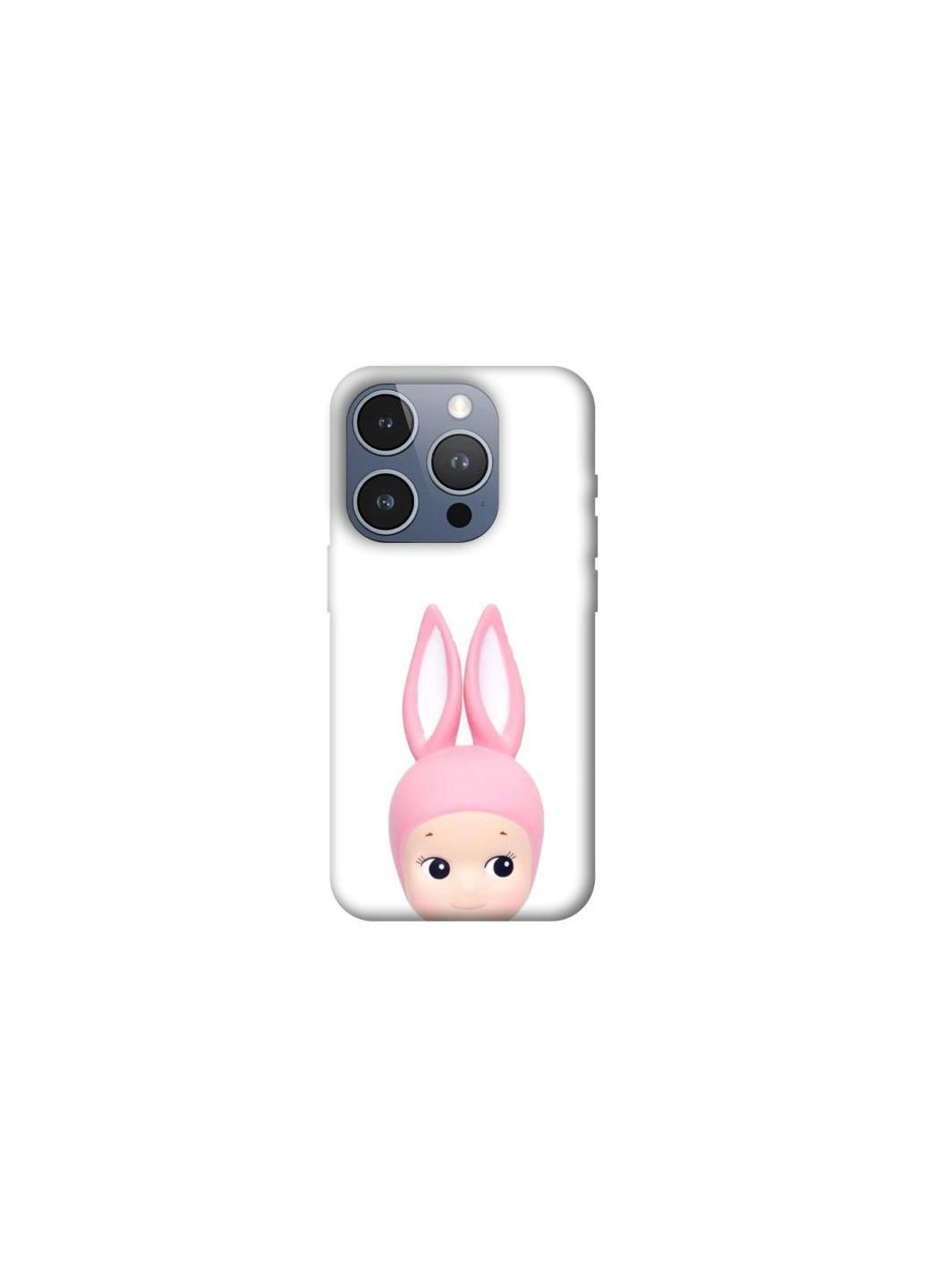 Чехол на Apple iPhone 16 Pro Minimal Bunny Peek Frontalka (352203788)