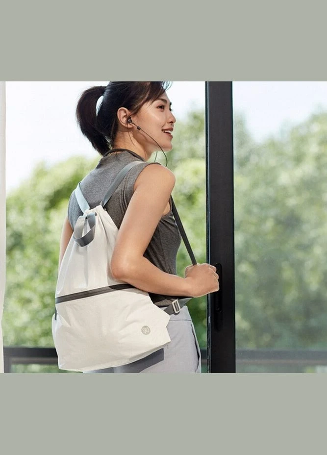 Рюкзак 90 Ninetygo Lightweight Urban Drawstring Backpack White Xiaomi (271540783)
