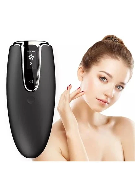 Фотоэпилятор Elesilk IPL PR 44 Black — домашний IPL-эпилятор с ресурсом 350 000 вспышек, 8 уровнями интенсивности, УФ-фил Ellesilk (386446695)