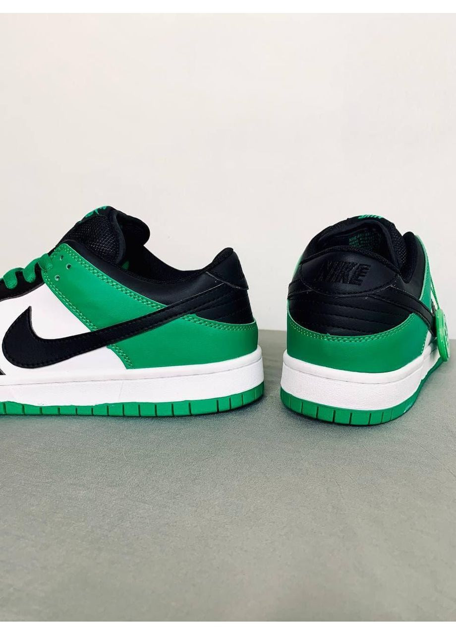 Серые демисезонные кроссовки мужские nike dunk low classic green найк сб данк No Brand