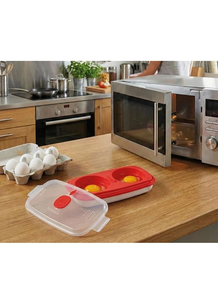 Контейнер для приготовления яичницы Egg Poacher 0,75 л пластик красный Snips (400881931)