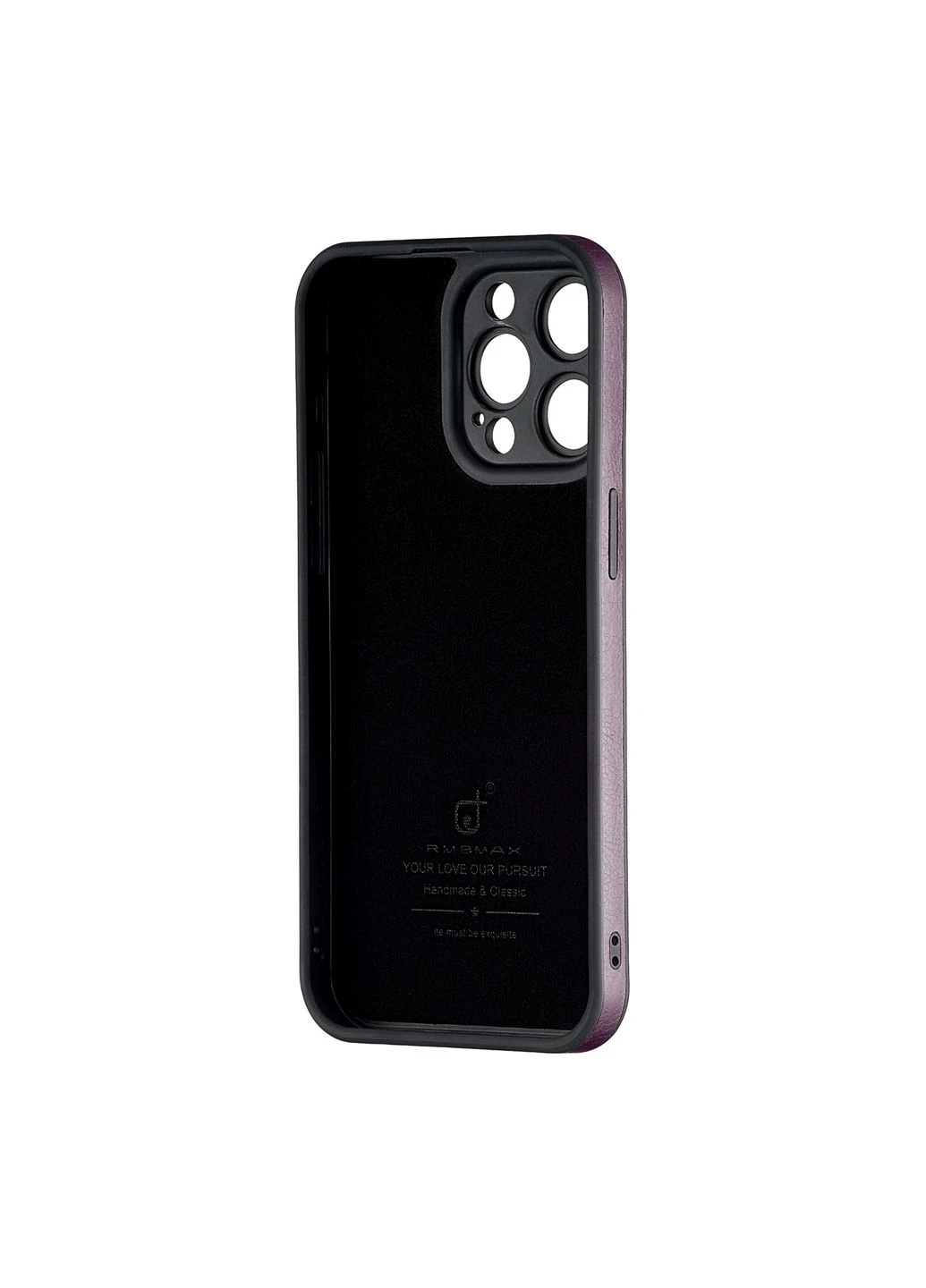 Чехол Jinduka Leather Protected Camera Purple Case iPhone 15 Pro Max (297456903)