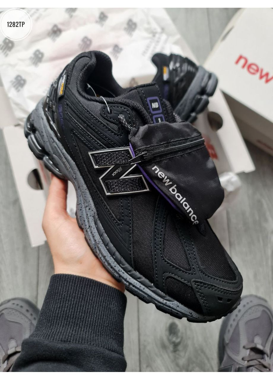 Черные демисезонные кроссовки мужские new balance 1906r cordura pocket black нью беланс 1906r No Brand