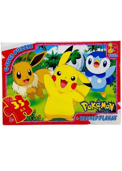 Пазлы из серии "Покемоны", 35 эл. Gtoys (369729606)