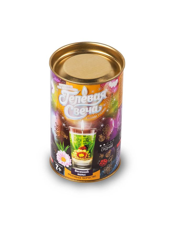 Комплект креативного творчества "Гелева свеча" GS01-0 Весенний вальс Danko Toys (302020984)
