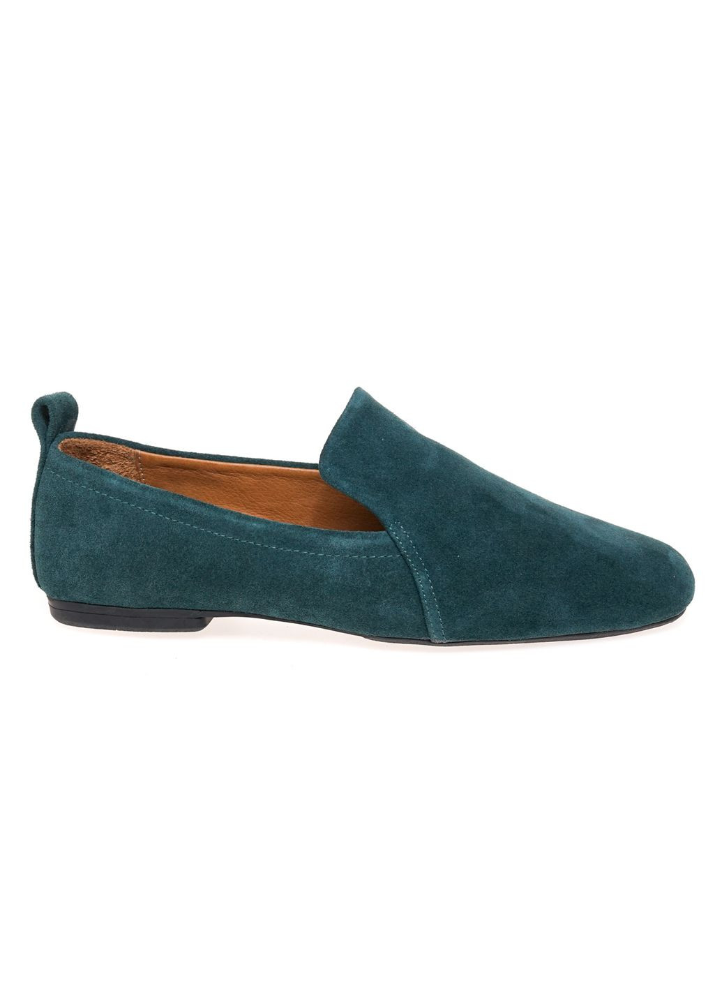 Женские балетки 37-8413/d.green suede Lottini | зелёные текстиль (295288277)