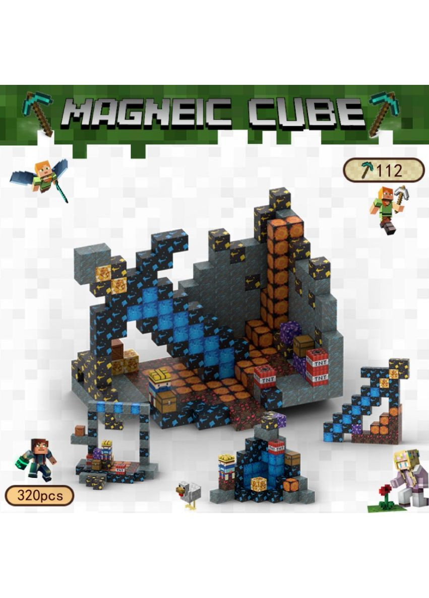 Конструктор магнитный Magnetic Cube Гигантский меч 320шт (2104618684) No Brand (357209809)