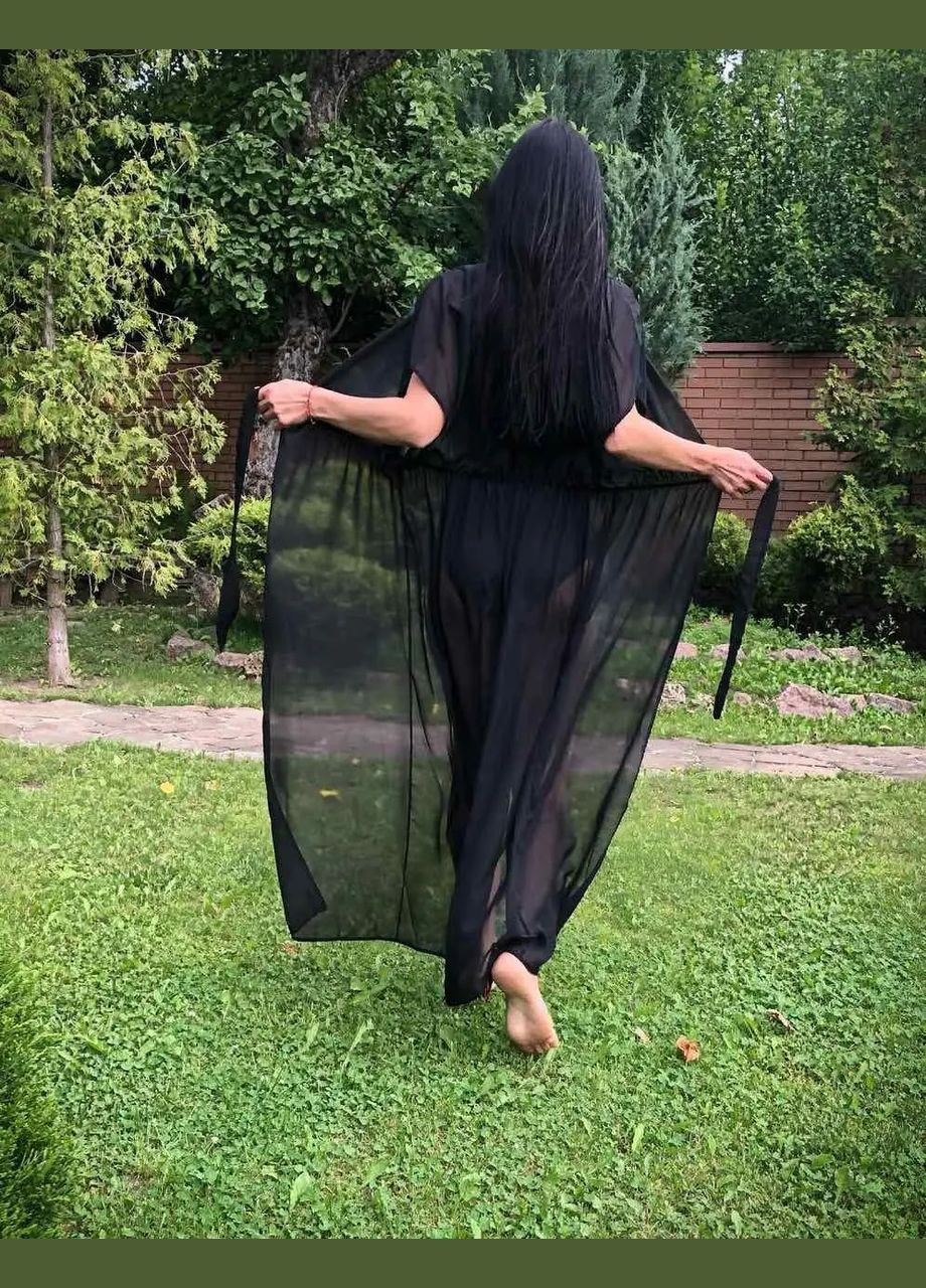 Туніка довга пляжна шифон Exclusive (307809561)