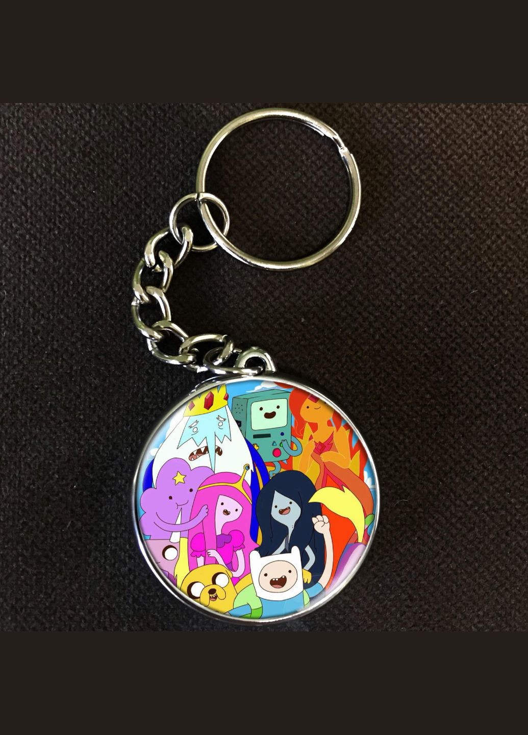 Брелок Время приключений с Финном и Джейком #01 silver No Brand (327220924)