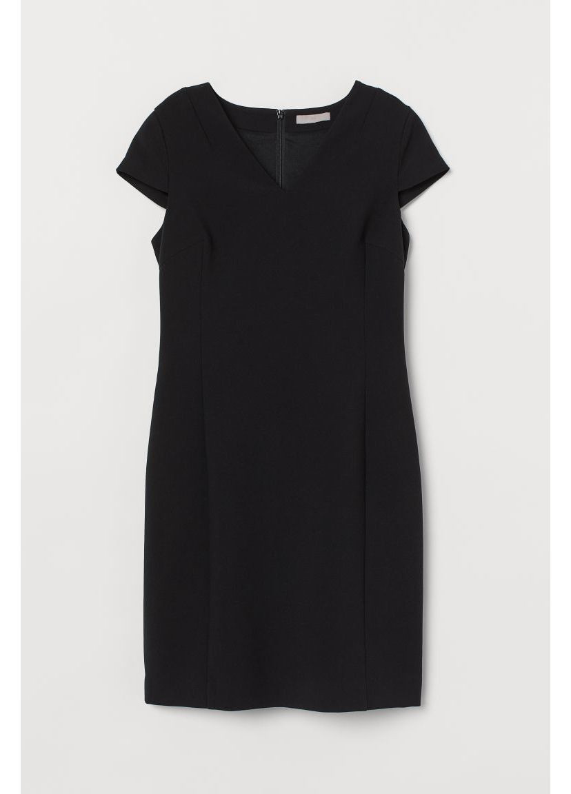 Черное платье H&M