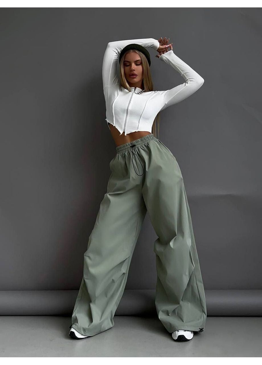 Женские штаны парашюты плащёвка No Brand Р1347-517/2 (361030761)