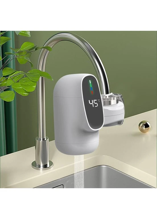 Водонагрівач проточний насадка на кран для кухні Water Heater ZSW-D03 c LCD дисплеєм 3 кВт Domotec (388719457)