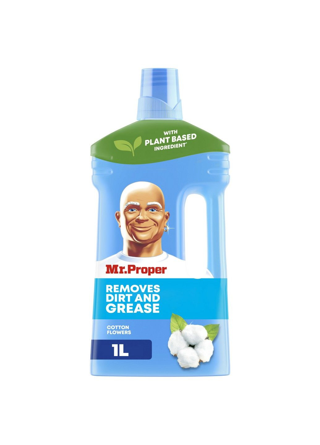 Универсальное средство для мытья полов и стен Цветы хлопка 1 л Mr. Proper (304485065)