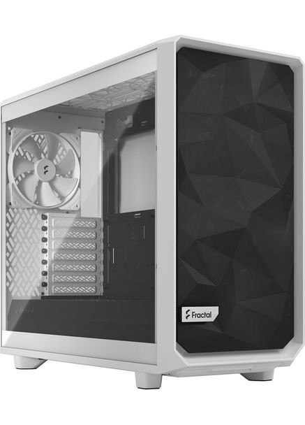 Корпус ATX без БП Meshify 2 Lite с общим стеклом Meshify 2 Lite White TG Clear FRACTAL DESIGN (360416391)