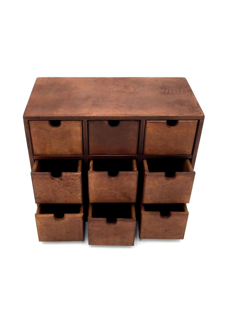 Органайзер настільний з дерева Вітбей капучино (КНЦ-006009) No Brand (328226372)